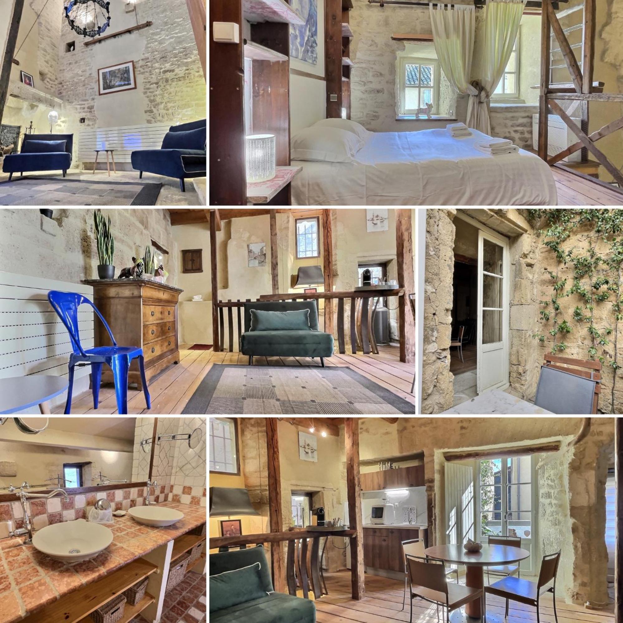 Chez Lydia - Loft Cosy, Depart Canoe A Pied, Proche Pont-Du-Gard Et Uzes Remoulins Buitenkant foto
