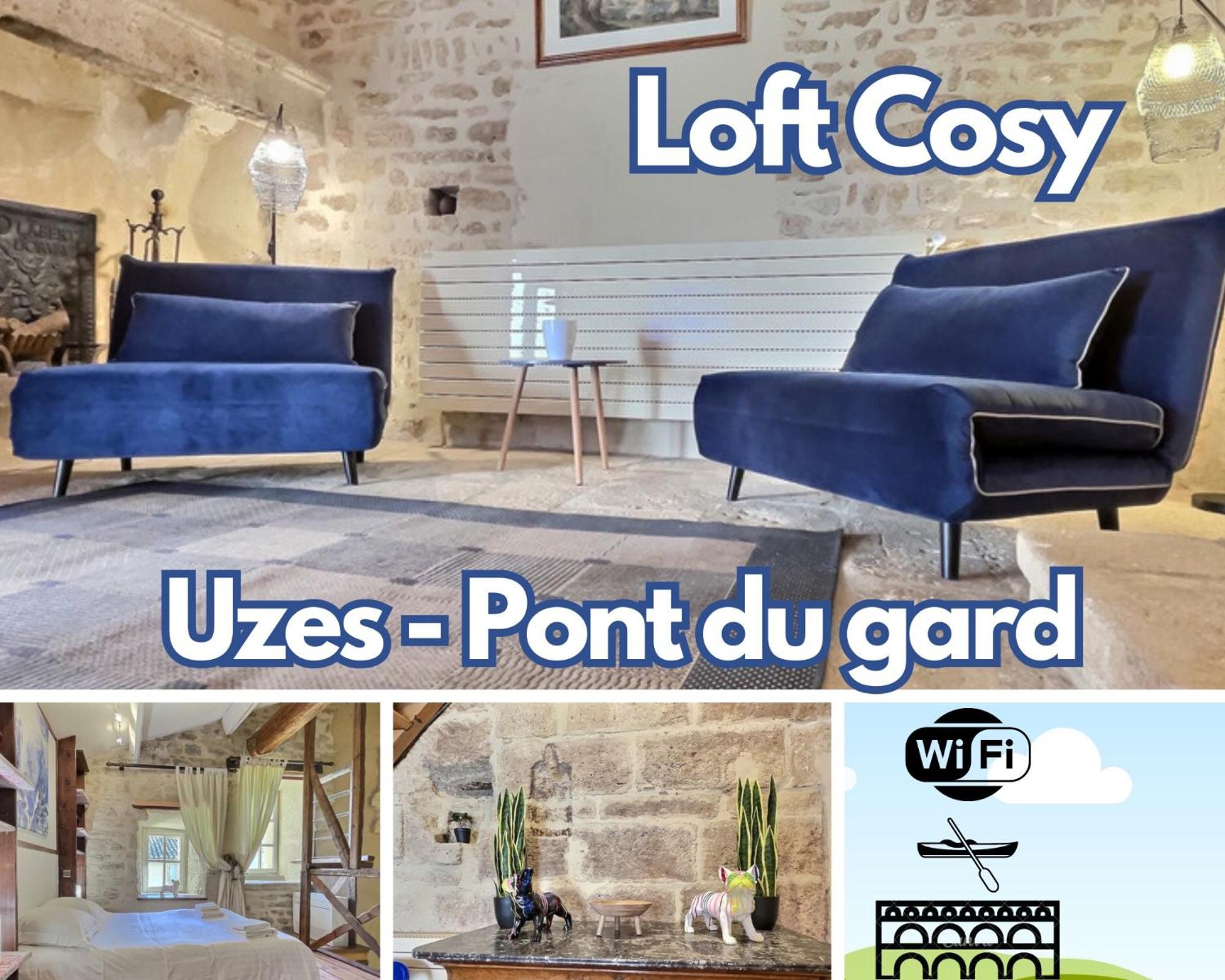 Chez Lydia - Loft Cosy, Depart Canoe A Pied, Proche Pont-Du-Gard Et Uzes Remoulins Buitenkant foto